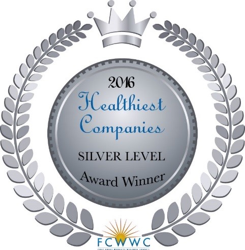 First Coast Worksite Wellness Council, Silver award for Healthiest Companies