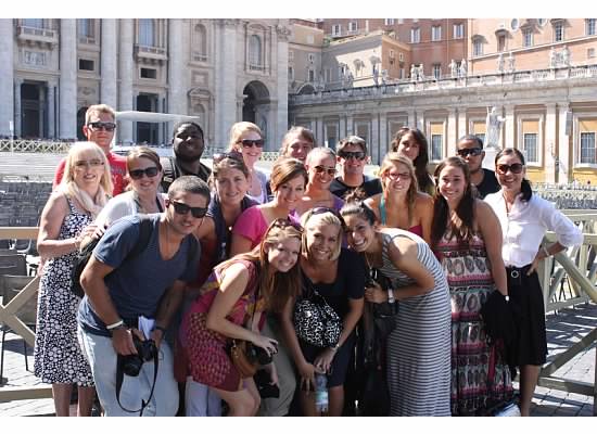 Students at the Vatican