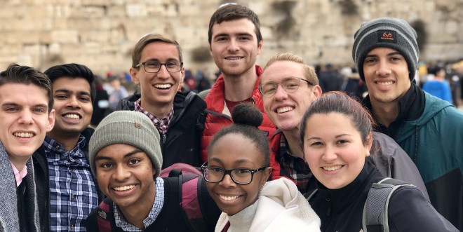 JNF-USA sends student-leaders from around the US on a cultural mission to Israel each year.