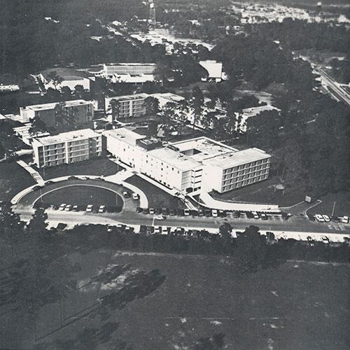 Residence Halls in 1970.