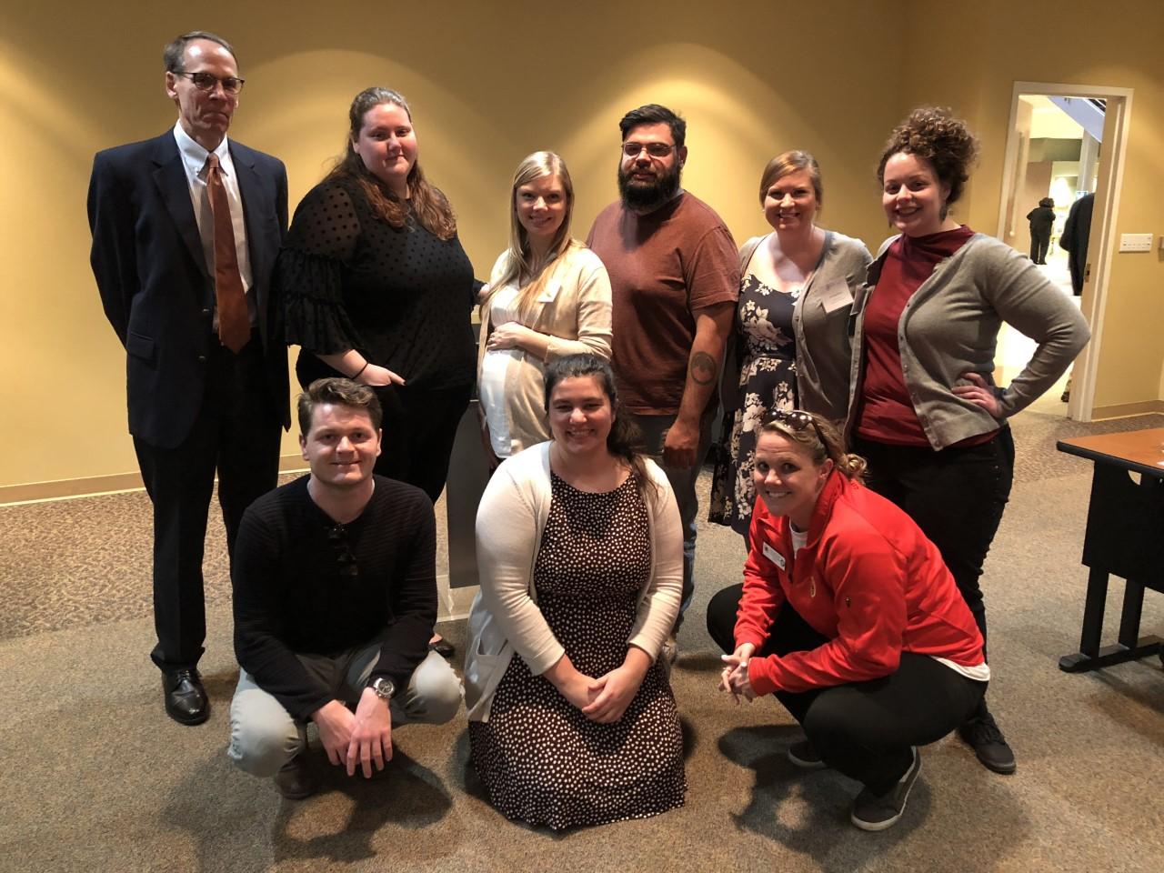 Dr. James Wyckoff with Public Policy Students