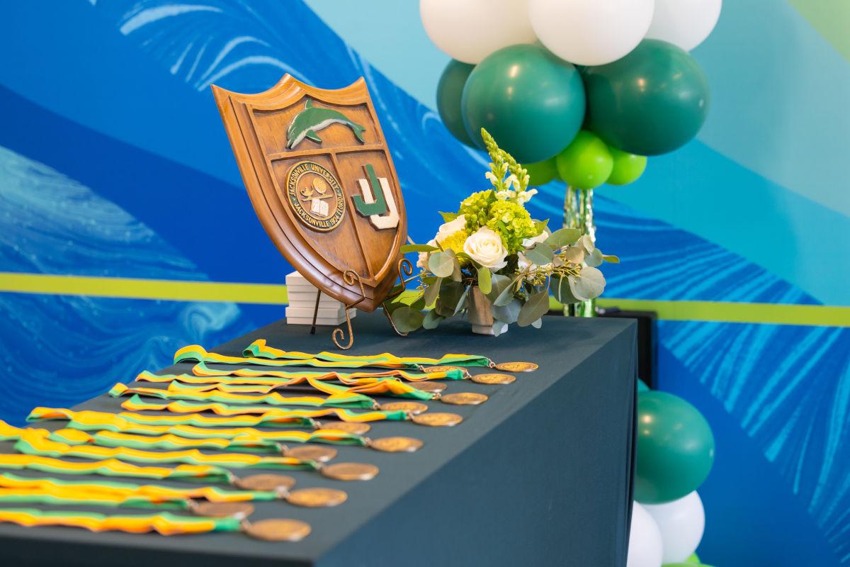 Green and Gold Guard Medallions