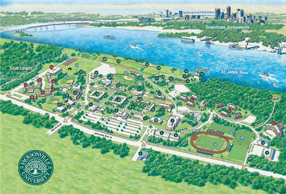 how far is university of north florida