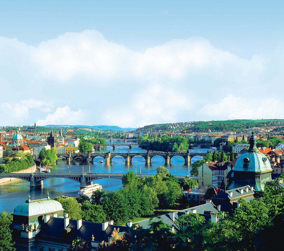 Prague's famous Charles Bridge