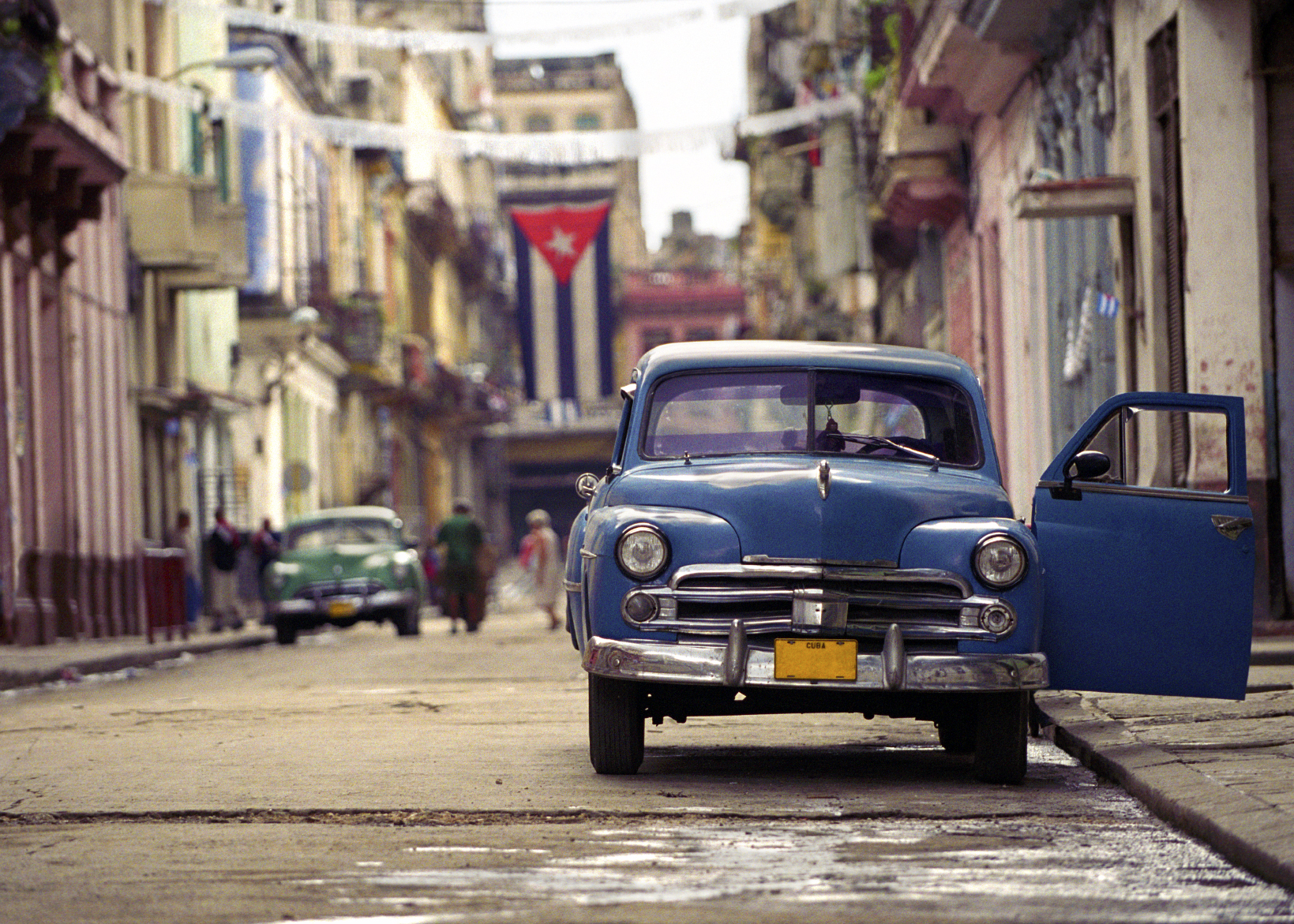 Old American Car in Cuba