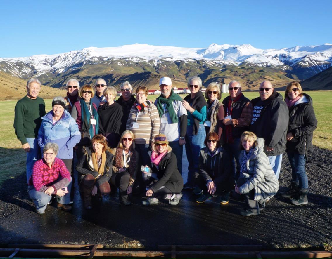 JU group in Iceland