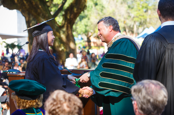 Students graduating