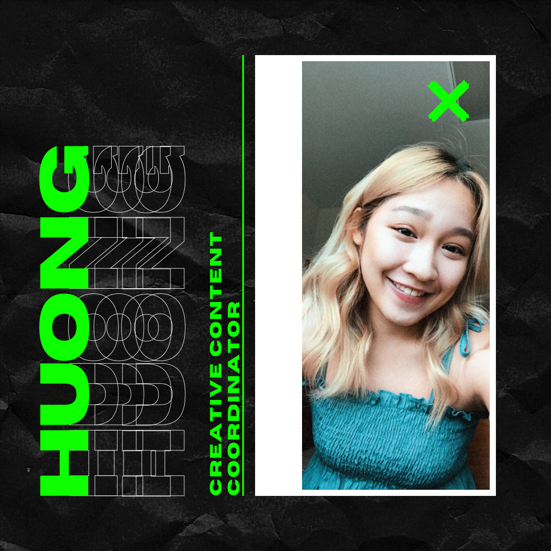 Huong, Creative Content Coordinator for Dolphin Productions