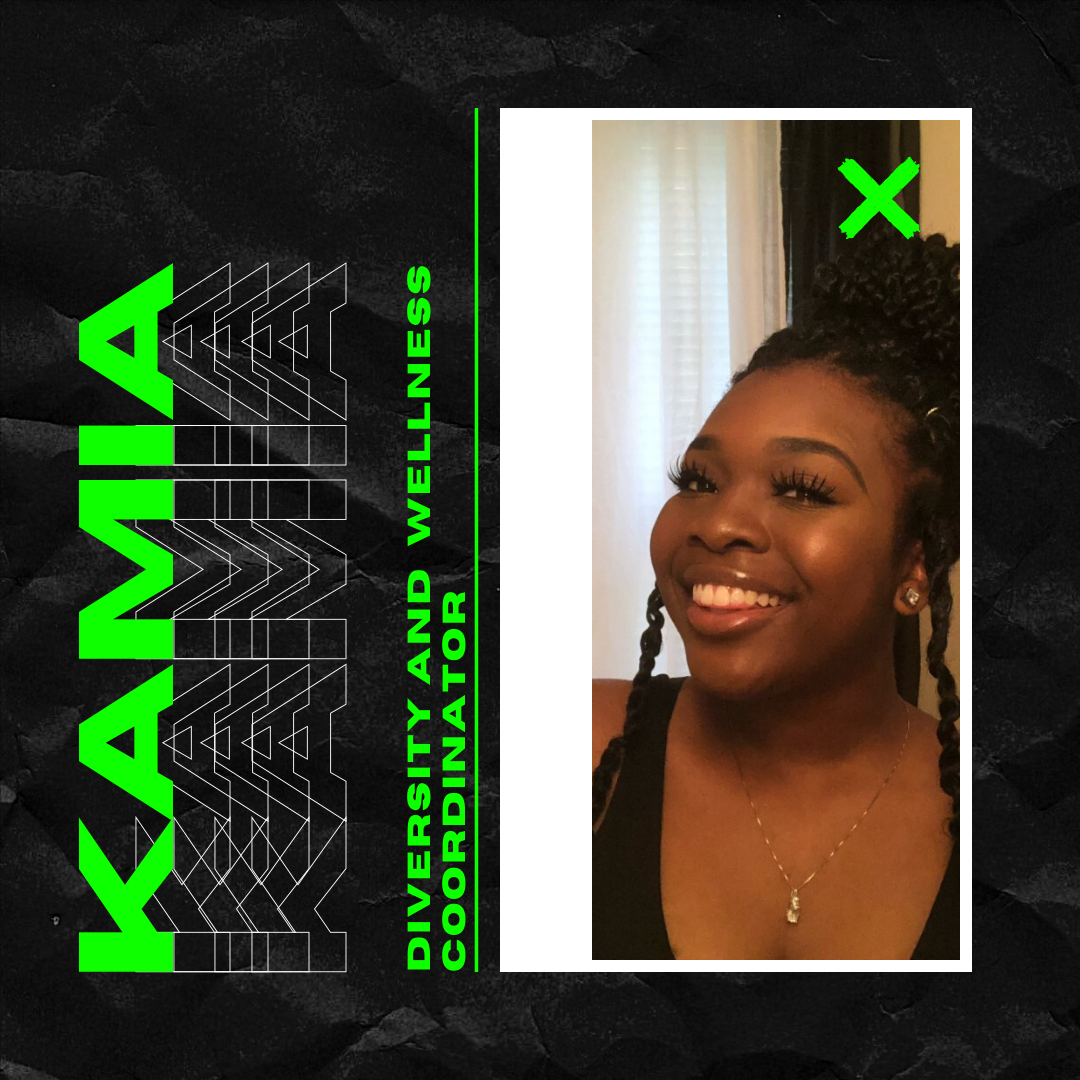 Kamia, Diversity and Wellness Coordinator for Dolphin Productions