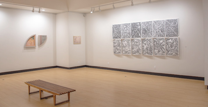 Alexander Brest Gallery panoramic view.