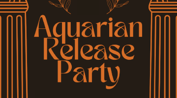 Aquarian Release Party banner