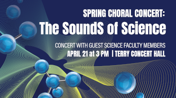 The sounds of science banner
