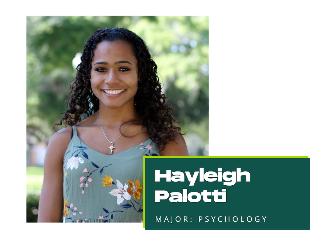 Psychology Major Hayleigh Palotti