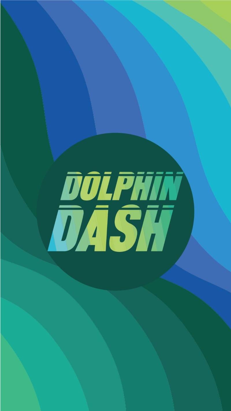 Dolphin Dash Graphic