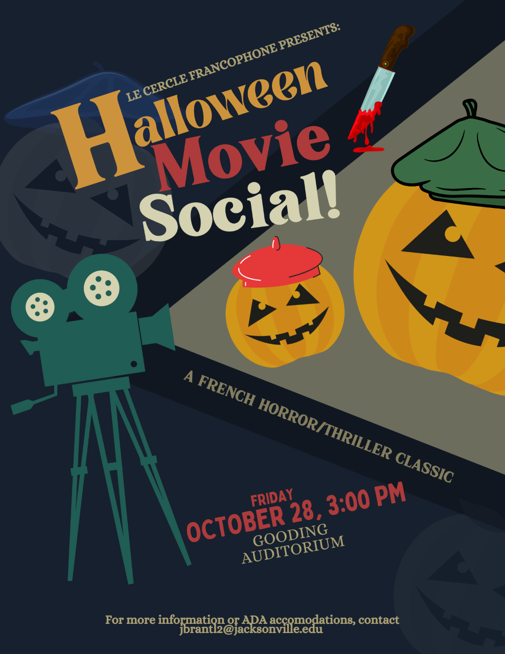Halloween Social Flyer