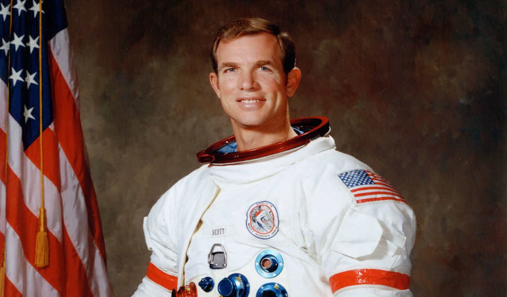Col. David R. Scott in 1971.