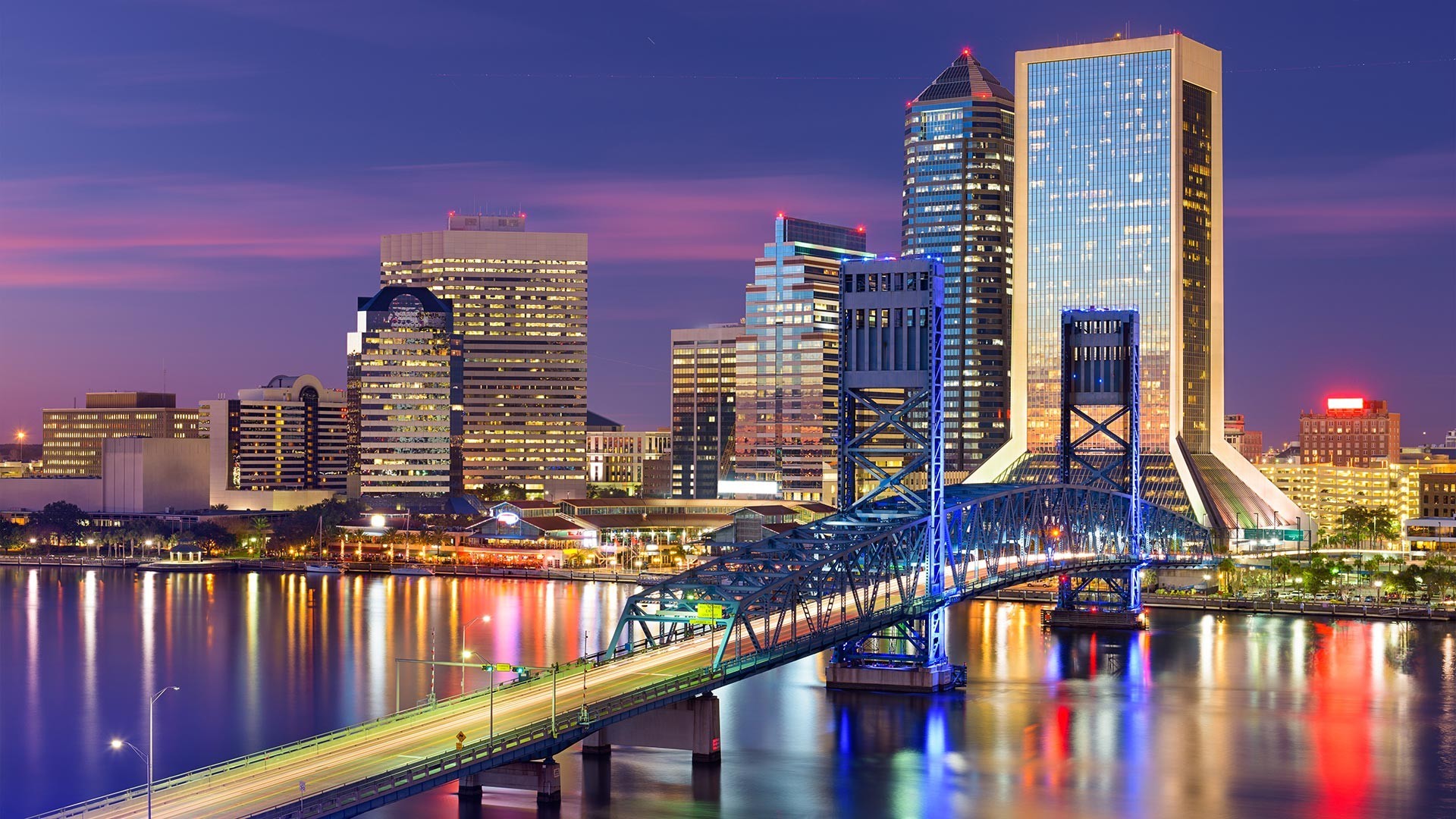 Jax Downtown Skyline - Shutterstock Royalty Free