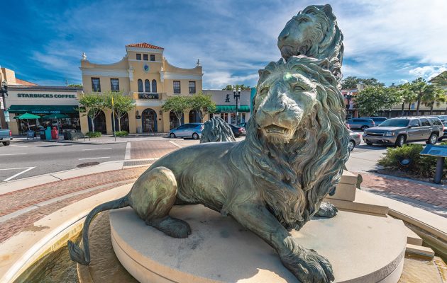 Lion Statues from Resident Community News