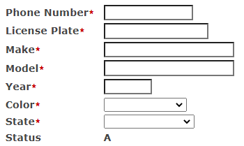 JU Vehicle Registration Image