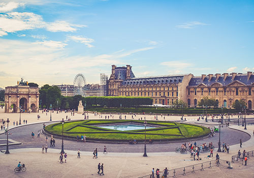 The cityscape of Paris