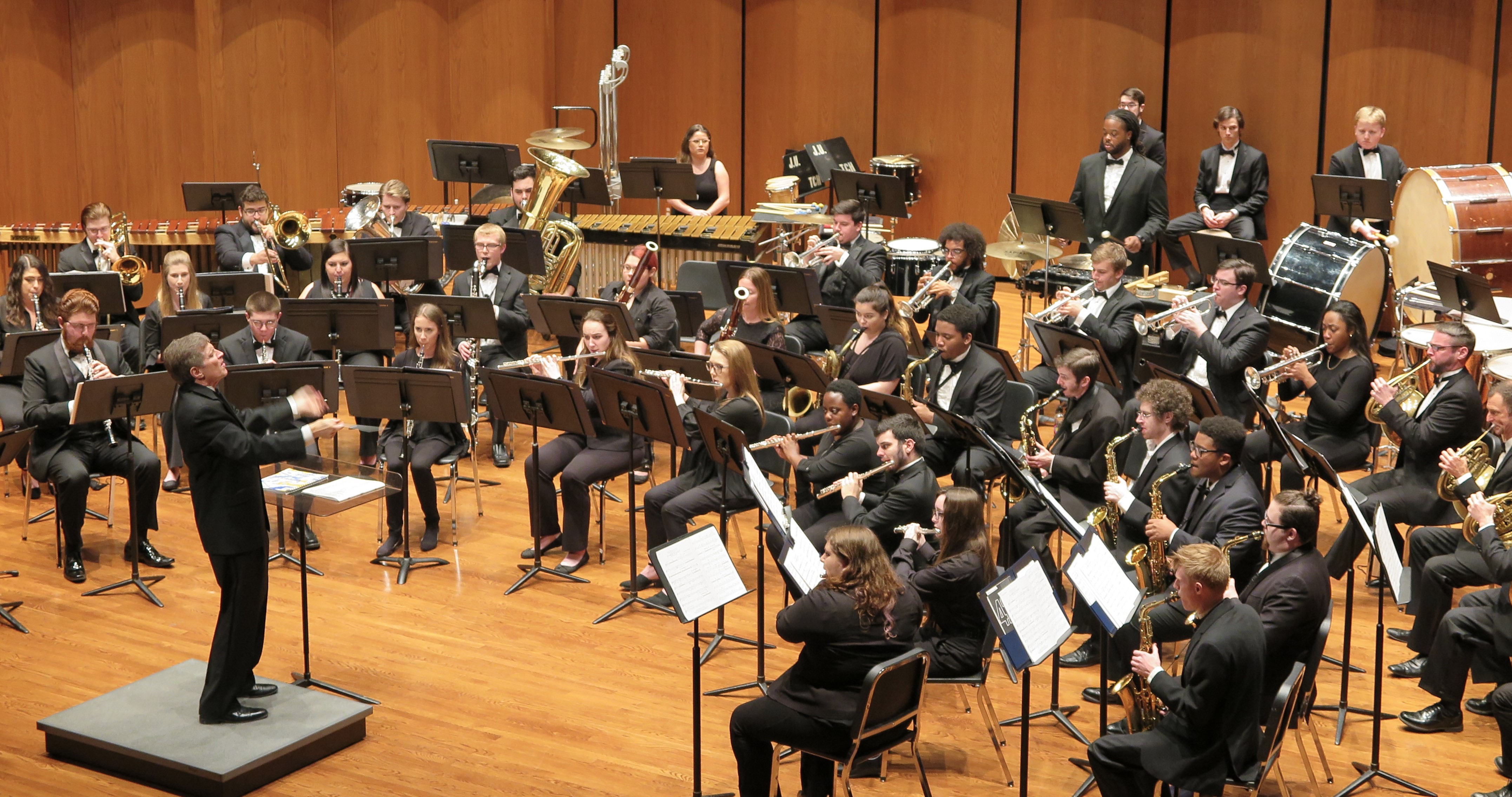 Wind Ensemble Jacksonville University in Jacksonville, Fla.