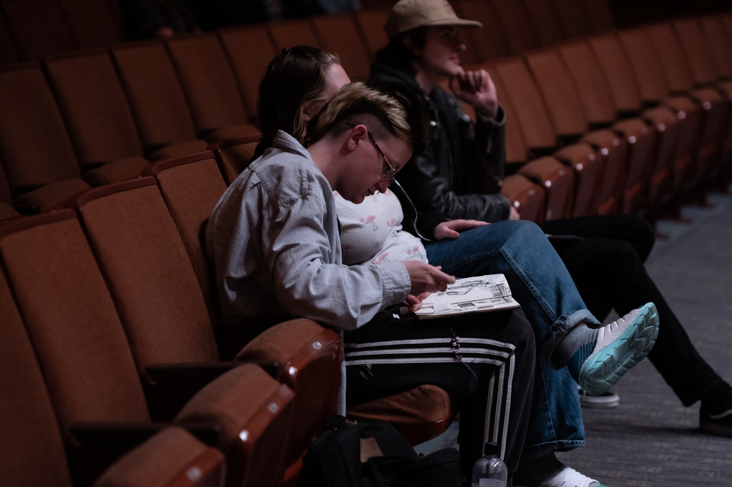 students in audience