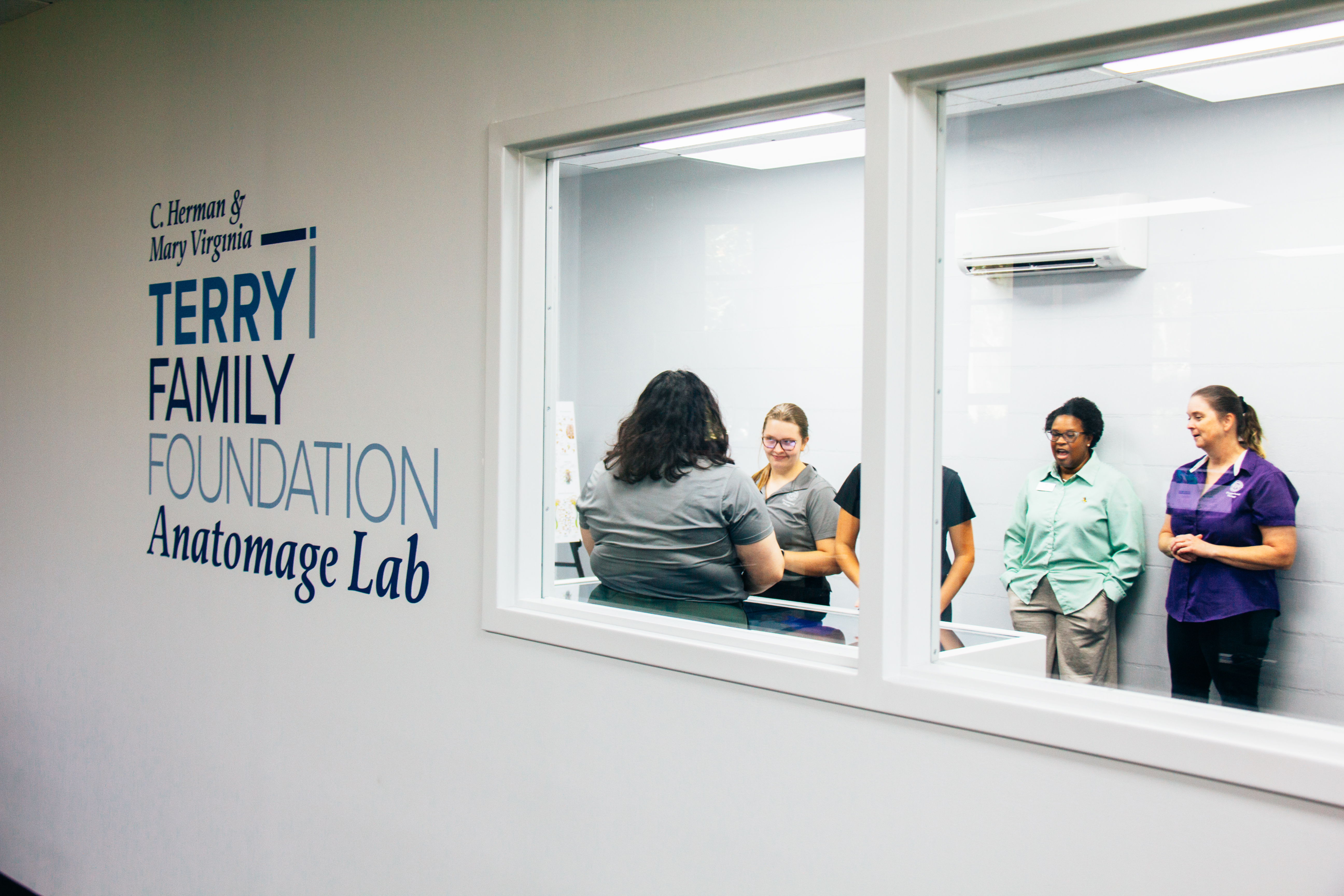 Exterior view of Anatomage lab