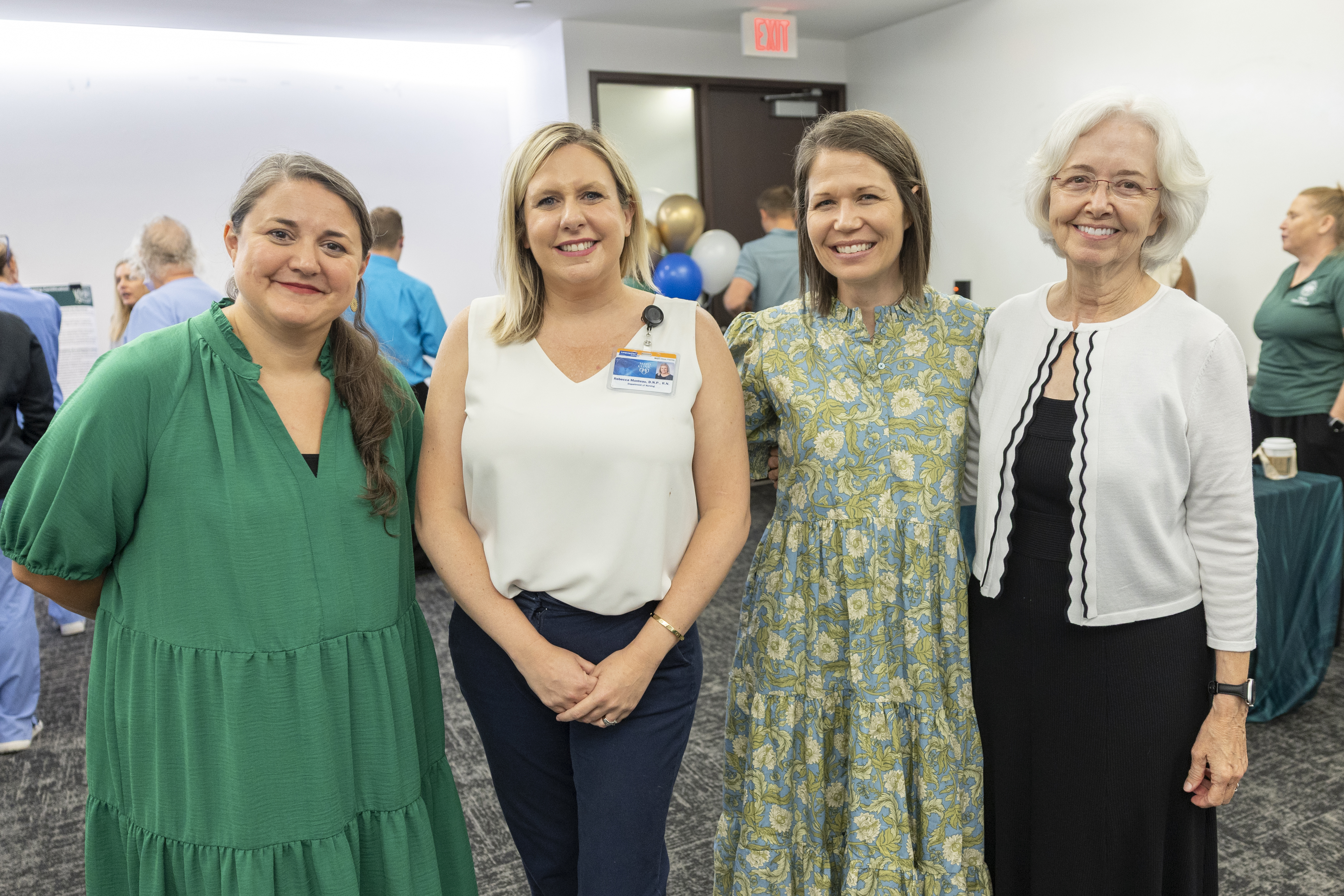 Diane Raines with KSON faculty