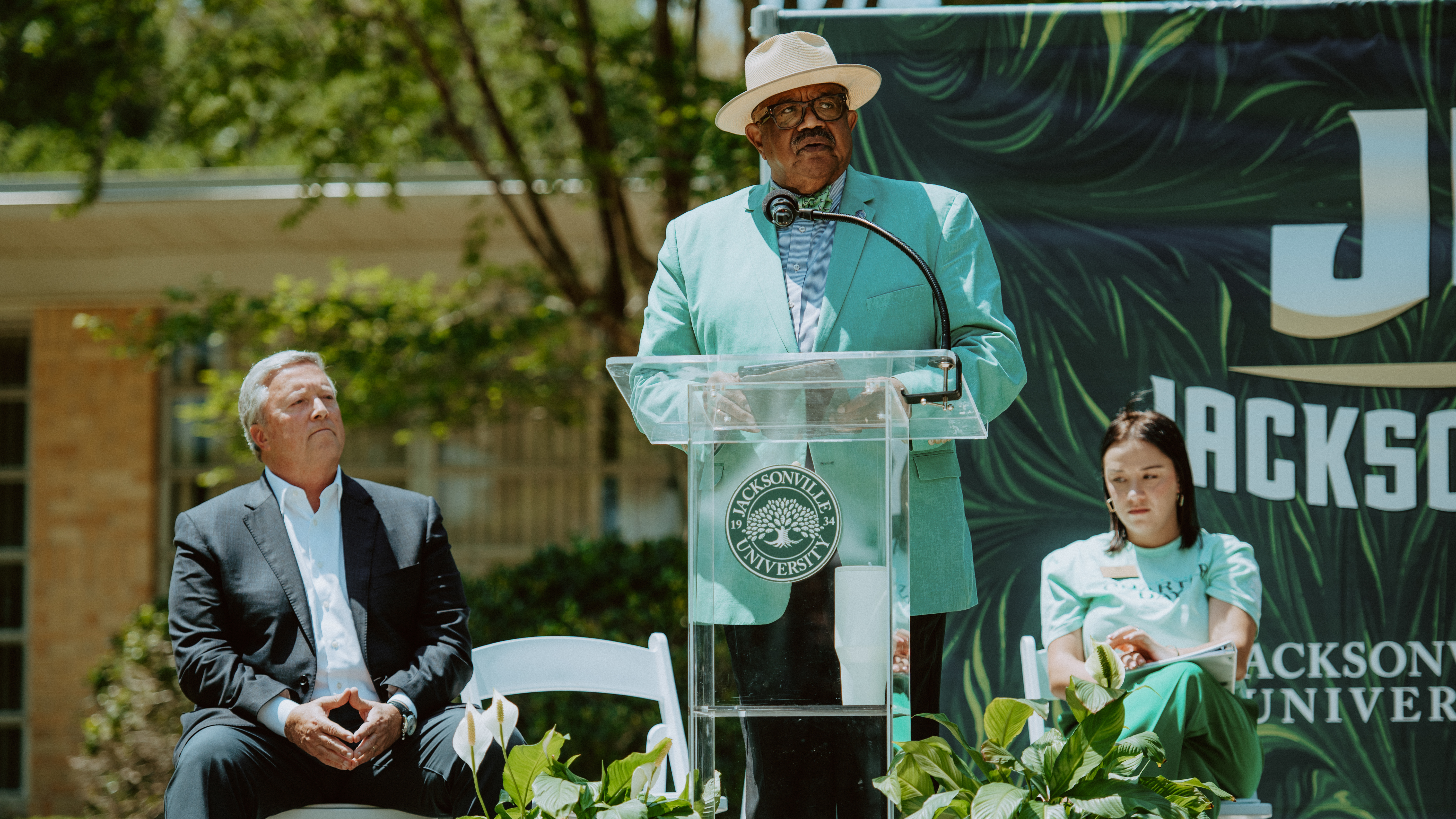 Ken Amaro speaking at Charter Day