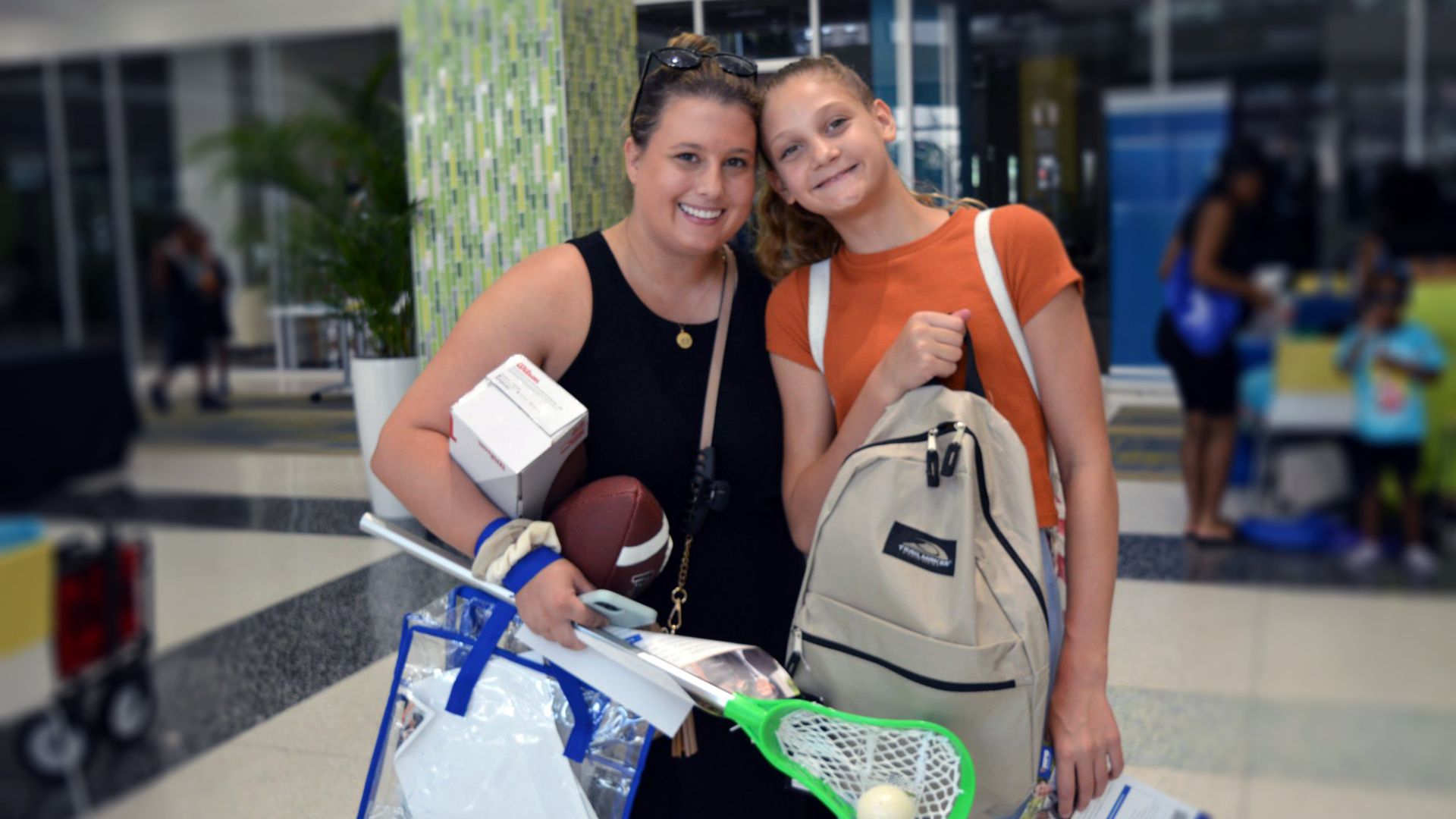 Ally Capriotti with her Little, Abby