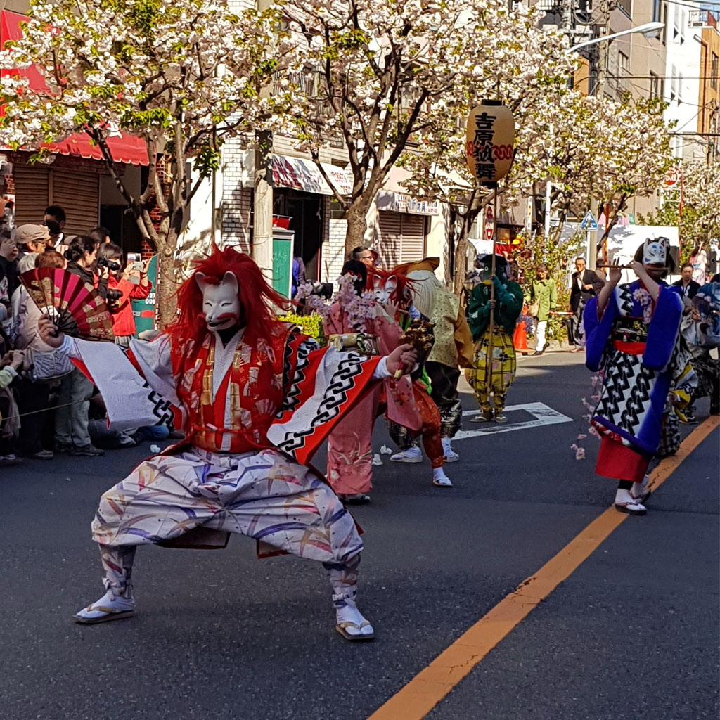 Golden Week is national Japanese holiday that draws thousands of spectators.