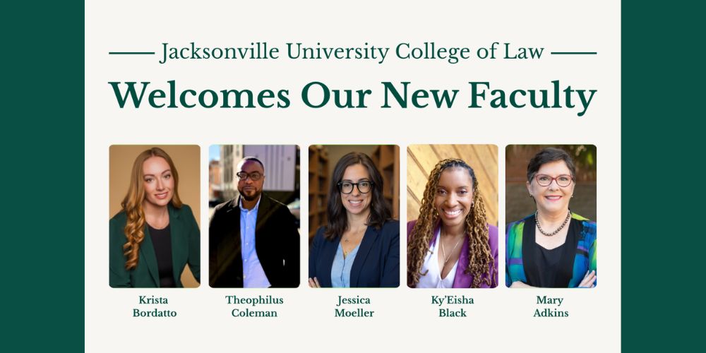 New faculty at the JU College of Law