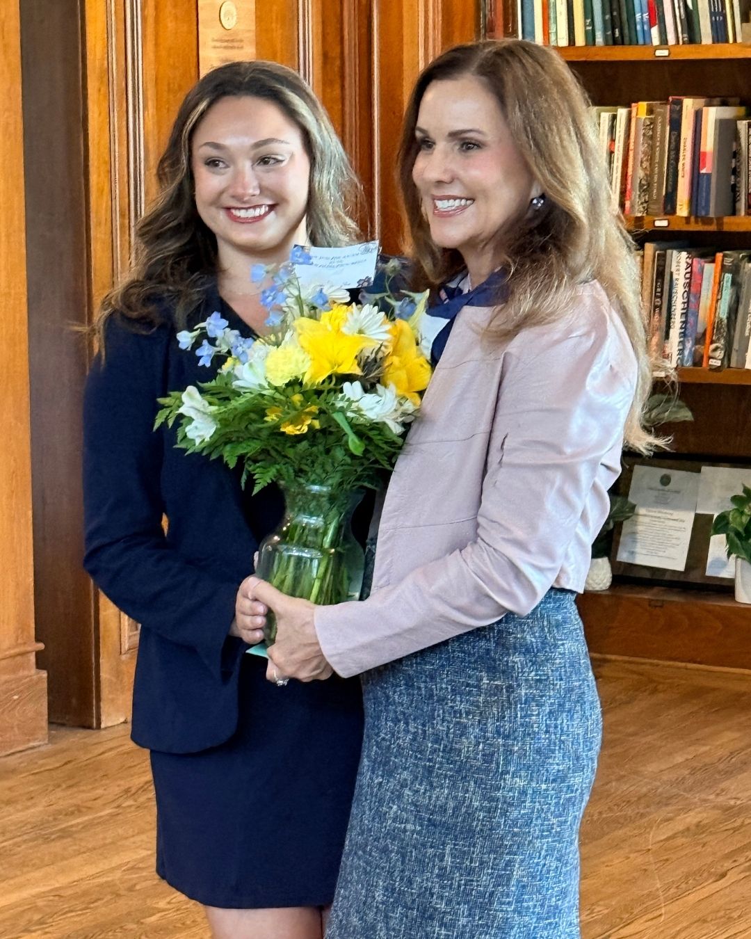 Danielle Ruddy with Dr. Willette