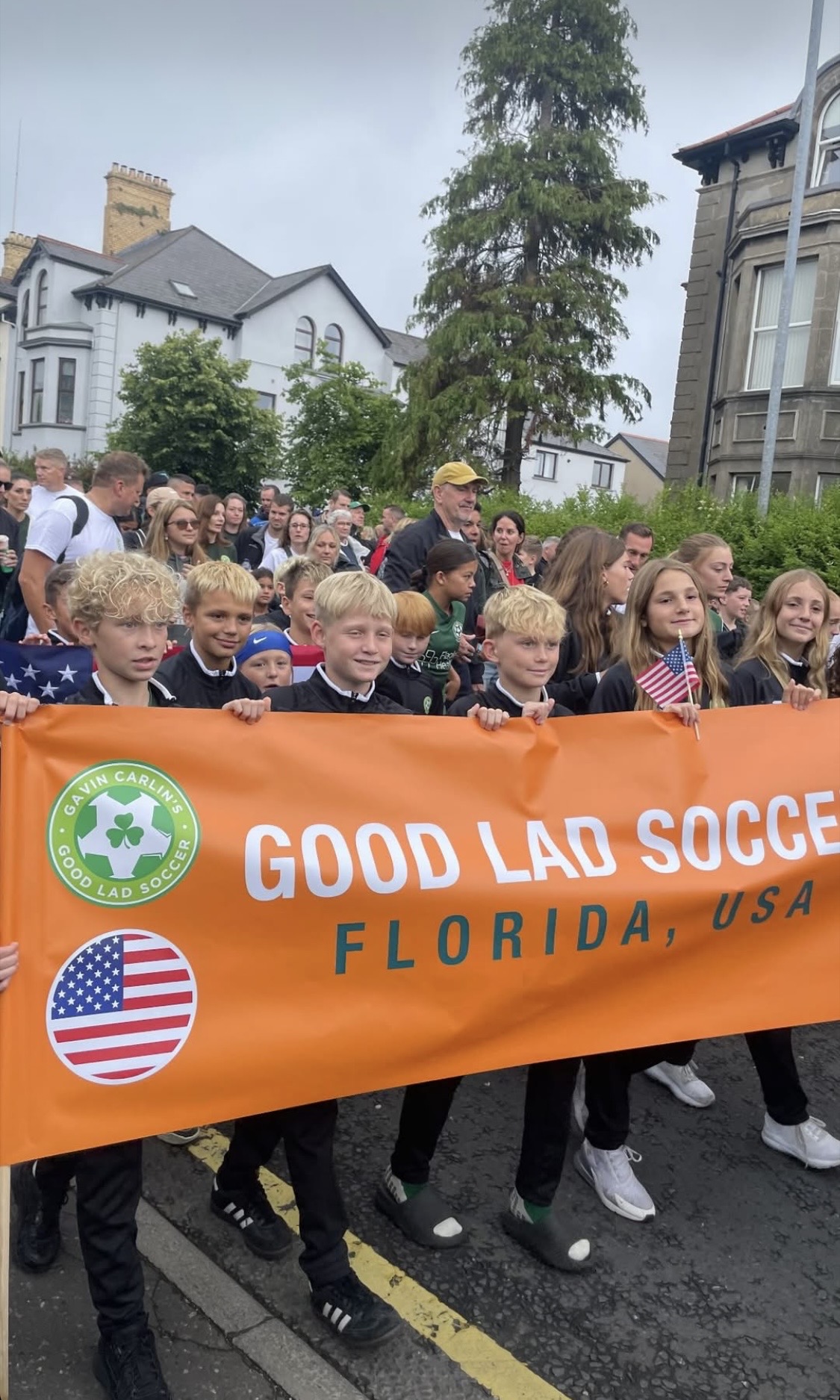 Good Lad Soccer athletes