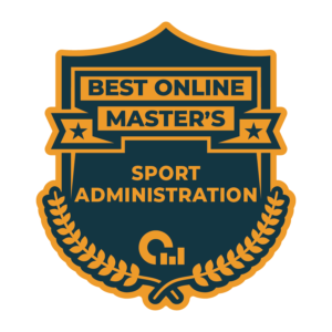 Seal for the Sports Management ranking. 