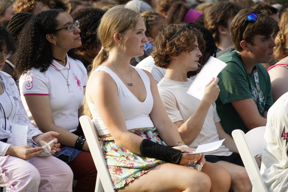 Students at Matriculation