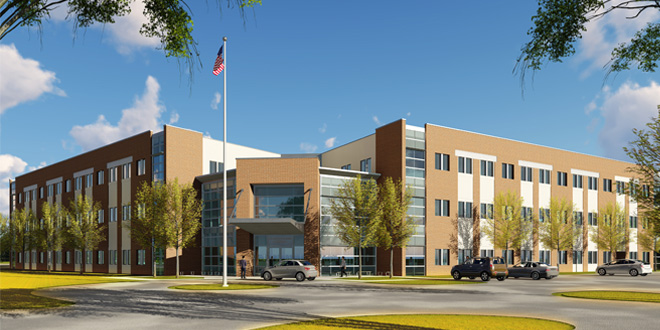 New Healthcare Sciences Academic Center Taking Shape at North End of