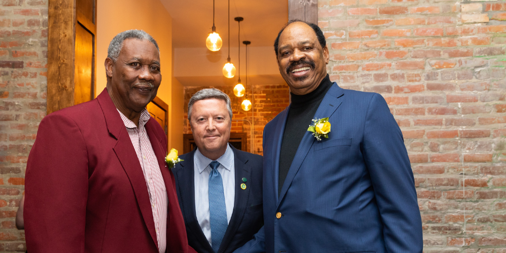 Artis Gilmore with President Cost