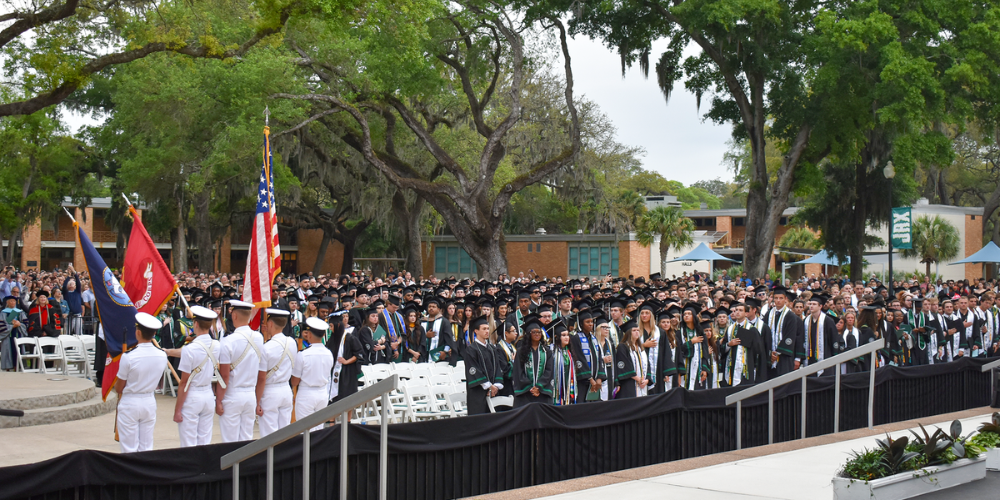graduates seated at the 2026 commencement ceremony