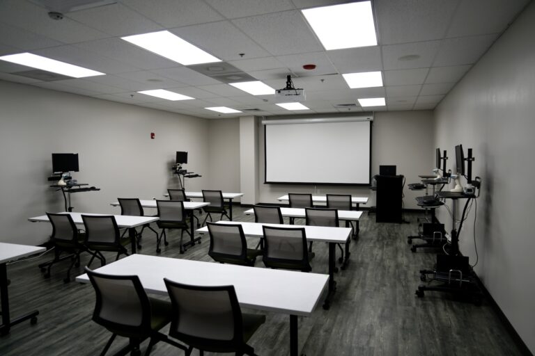 empty hsc classroom