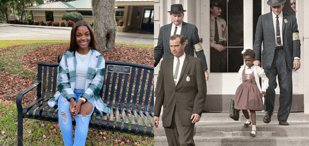 Victoria Nwaneri and Ruby Bridges