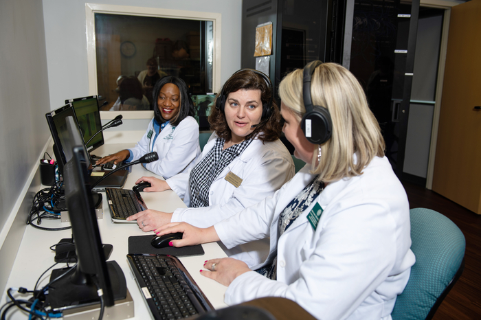 A team of nursing leaders learning healthcare systems.
