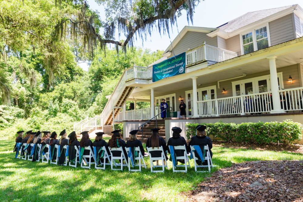 Graduation image at OT house