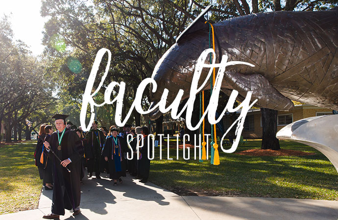 Faculty spotlight header