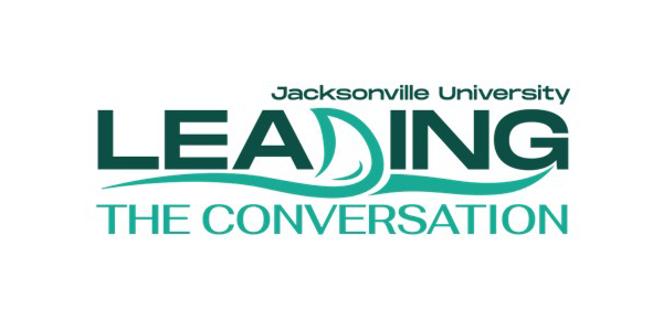 The logo for LEADing the conversation.