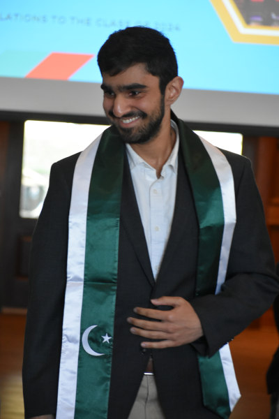 Graduating student at 2024 Celebration of Graduates