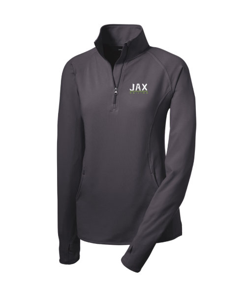 Sport-Tek Ladies Sport-Wick Stretch 1/2-Zip Pullover