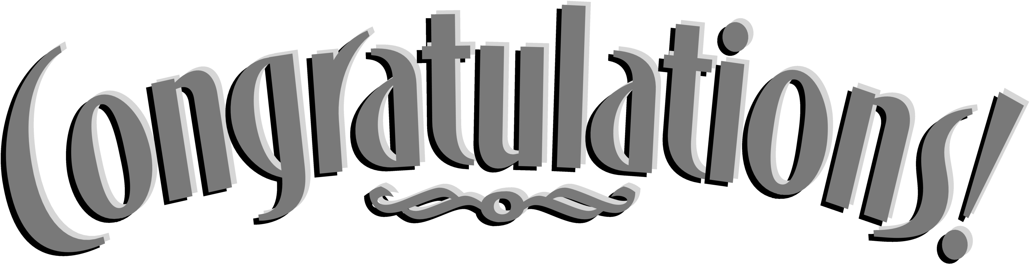 Congratulations