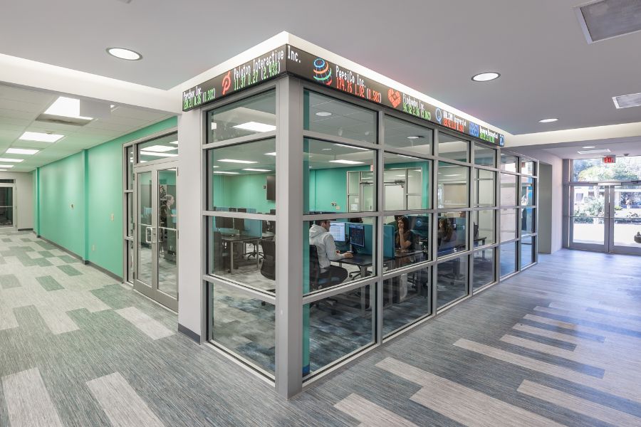 JU's STEAM building interior