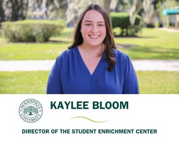 Kaylee Bloom, Director of the Student Enrichment Center 